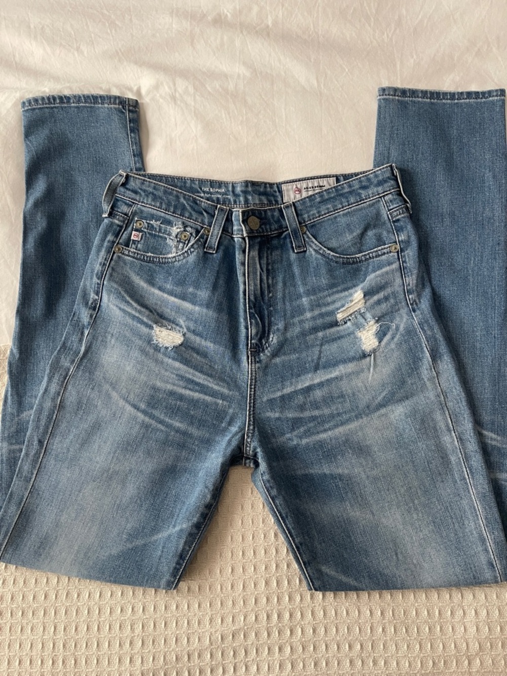 AG SOPHIA  Skinny High Waist Jeans